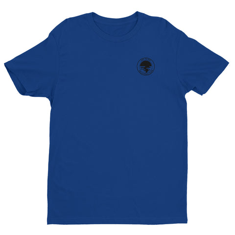 Circle Navy Short Sleeve T-shirt