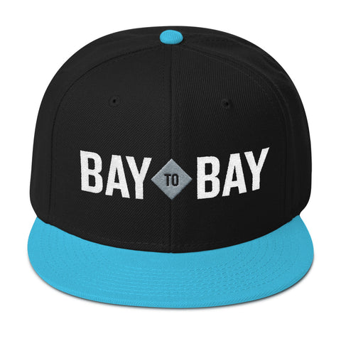 Bay to Bay Black/Blue Snapback