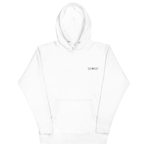 White Bay to Bay Hoodie